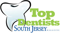 Top Dentists South Jersey award badge
