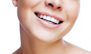 Closeup of flawless smile after cosmetic dentistry