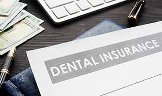 Illustration of a single dental implant
