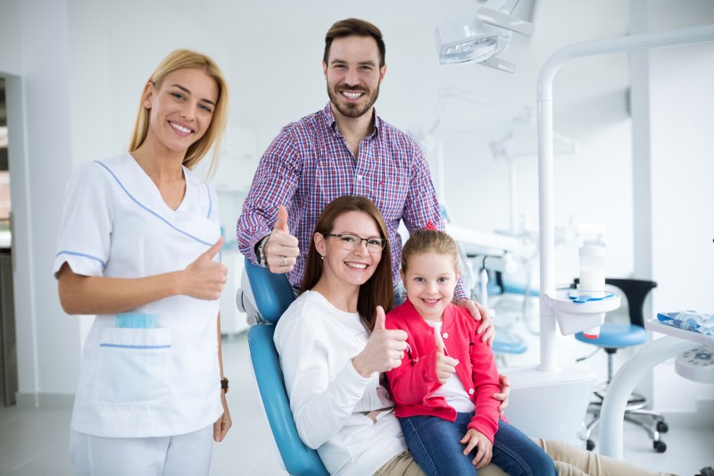 A family dentist