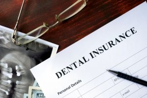 an empty dental insurance claims form