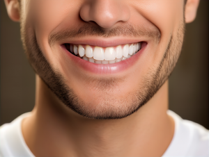 a patient showing off their healthy, beautiful smile